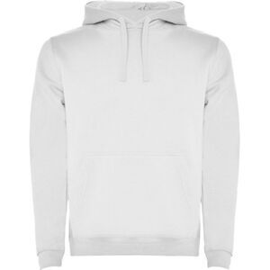 Roly Mens Urban Hoodie / White